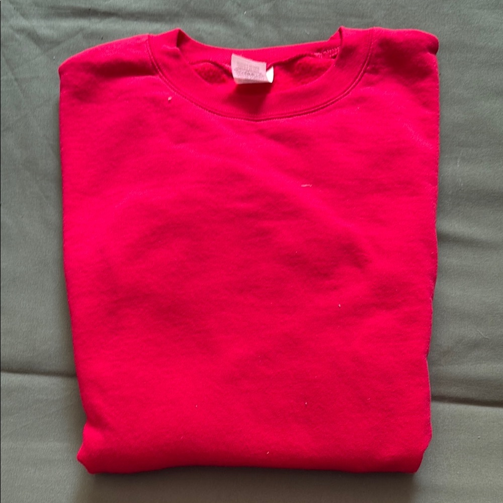 Hanes Men's Crewneck Sweater - Red